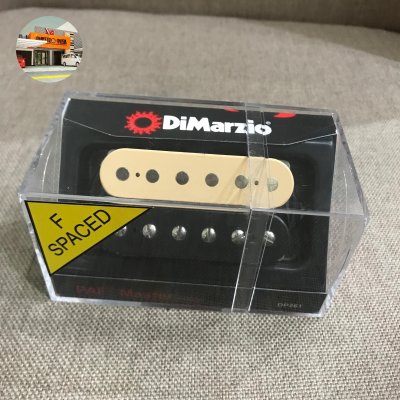 DIMARZIO DP261FBC PAF MASTER, GUITAR PICKUP, F-SPCD, BRIDGE, BC BLACKCREAM