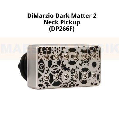 DIMARZIO DP266F DARK MATTER 2 NECK HUMBUCKER GUITAR PICKUP, F-SPACED