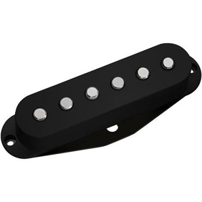 DIMARZIO DP409BK VIRTUAL VINTAGE HEAVY BLUES 2 SINGLECOIL GUITAR PICKUP, BLACK