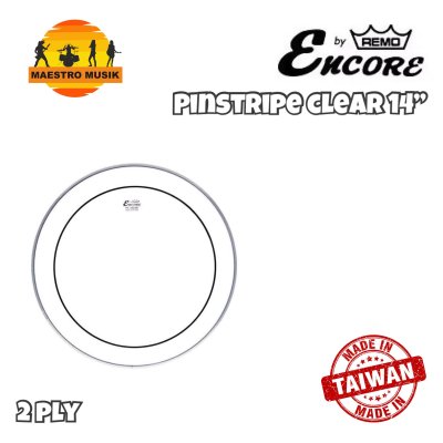 REMO ENCORE PINSTRIPE EN-0314-PS 14" CLR. BATTER - SIZE 14"