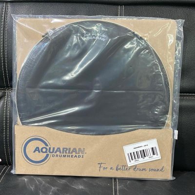 AQUARIAN HEAD DRUM 14 INCH JACK DEJOHNETTE SIGN - SIZE 14"