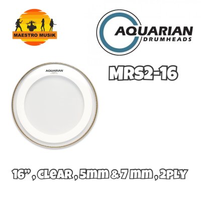 AQUARIAN SUPER 2 W/STUDIO-X RING CLEAR 16 INCH - SIZE 16"