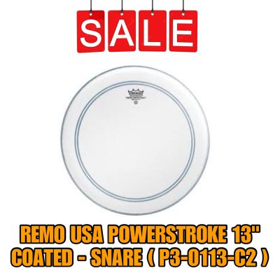 REMO DRUHEAD POWERSTROKE3 P3-0113-C2 13" STD W/DOT - SIZE 13"