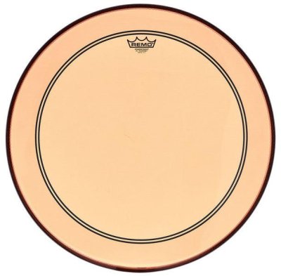 REMO DRUM HEAD COLORTONE POWERSTROKE 3 P3-1322-CT-ORANGE - SIZE 22"