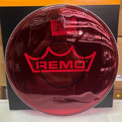 DRUM HEAD REMO POWERSTROKE COLORTONE P7-0314-CT-RD RED 14" - SIZE 14"