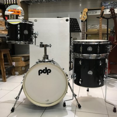 PDP PDNY1604BO, NY BLACK ONYX SPARKLE CR HW 4PC