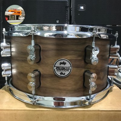 PDP LIMITED EDITION MAPLE WALNUT SNARE DRUM PDSN0713MWNS