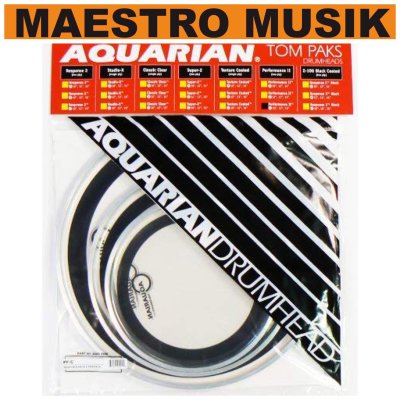 AQUARIAN PERFORMANCE 2 CLEAR PACK (10", 12", 16" CLEAR + TC14" COATED)