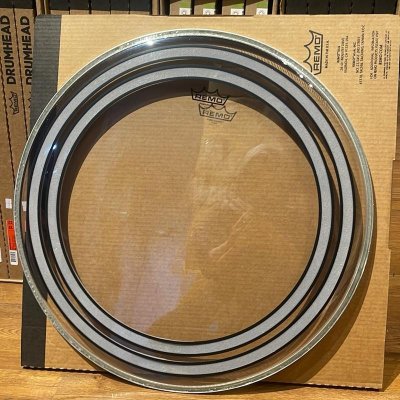 REMO DRUM HEAD POWER SONIC PW-1322-00 22" CLR, BASS - SIZE 22"