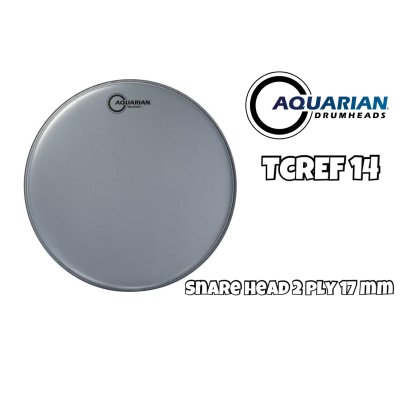 AQUARIAN HEAD DRUM REFLECTOR COATED 14 INCH - SIZE 14"