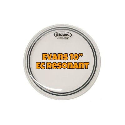 EVANS HEAD DRUM 10 INCH TT10ECR - SIZE 10"
