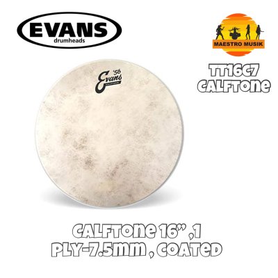EVANS HEAD DRUM CALFTONE TOM 16 - SIZE 16"