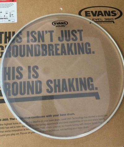 EVANS HEAD DRUM TT18G1 - SIZE 18"