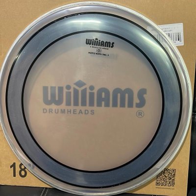 WILLIAM W2FF5-7MIL-18 (BASS DRUM MUFFLER) SIZE 18"