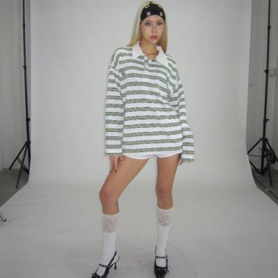 Kismet - Longsleeve OVS (White green)