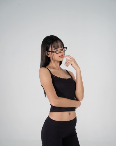 Letters To Her / Spaghetti Top & Capri Leggings