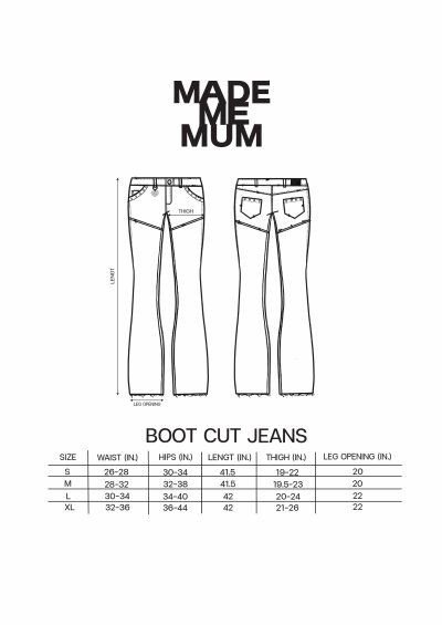Made me sweat / Boot Cut