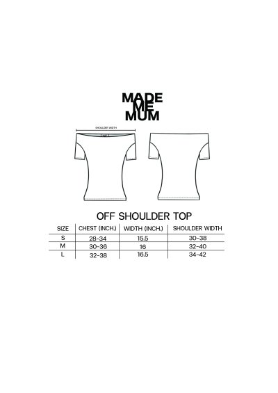 Tasty / Off shoulder top