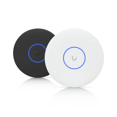 Ubiquiti UniFi U7 Pro XG แอคเซสพอยต์ WiFi 7 สีขาวและสีดำ
