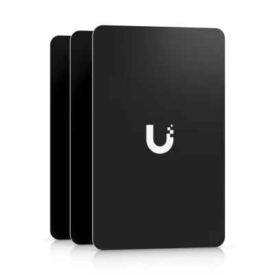 บัตร UniFi Access Card รุ่น UA-Card สำหรับระบบ UniFi Access สีดำ