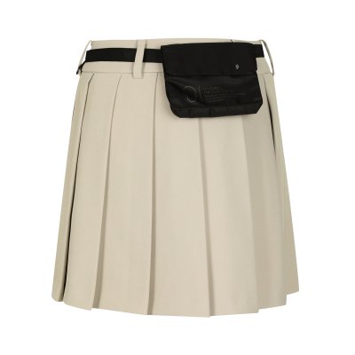 Women's aerofit belted pleated skirt_A61FSK05