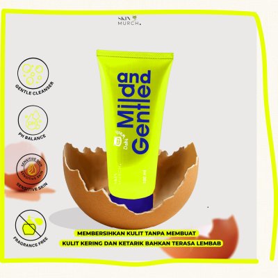 Mild & Gentled Daily Facial Wash Booster SKINMURCH 100ml