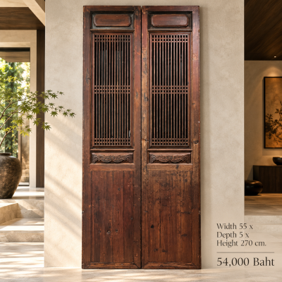 Chinese Antique Lattice Doors