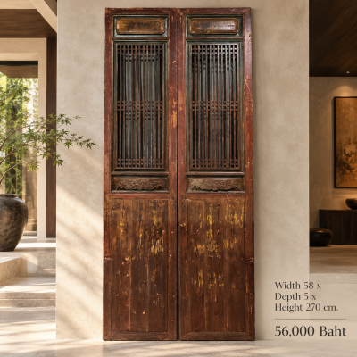 Chinese Antique Lattice Doors