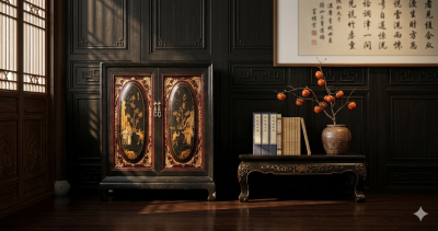 Chaozhou Art Antique Cabinet: A Legend in Lacquer and Gold