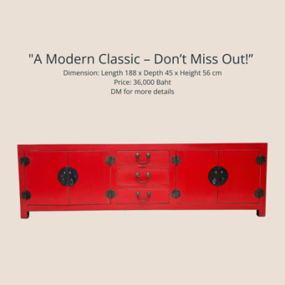 NEW Chinese Modern Sideboard