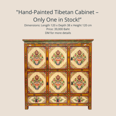 Hand Paint Tibet Cabinet