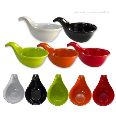 ถ้วยทรงช้อนคานาเป้ 4.75 นิ้ว เมลามีน ถ้วยทรงช้อนค็อกเทล (1ชิ้น) | Next Plus