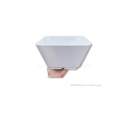 SB MELAMINE | ชามสี่เหลี่ยม ใบใหญ่ 8 นิ้ว, 9 นิ้ว | เมลามีนแท้100% | ผลิตในประเทศไทย