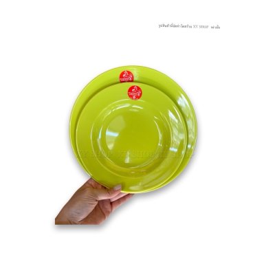 จานข้าว ทรงลึก 8/9 นิ้ว เมลามีน