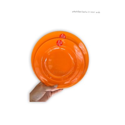 จานข้าว ทรงลึก 8/9 นิ้ว เมลามีน