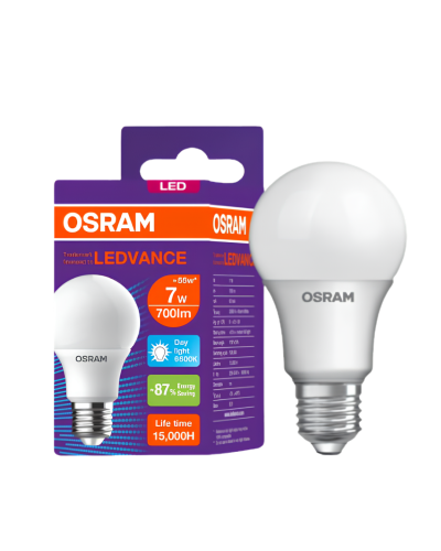 หลอดออสแรมบับล์ LED LECO CLA 7W/ E27 / DL / OSRAM