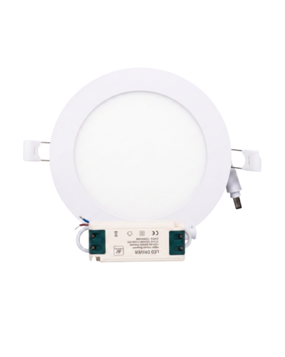 โคมดาวไลท์-พาแนลกลม 9w / DL / SLP-6-SATURN-W-9W65K