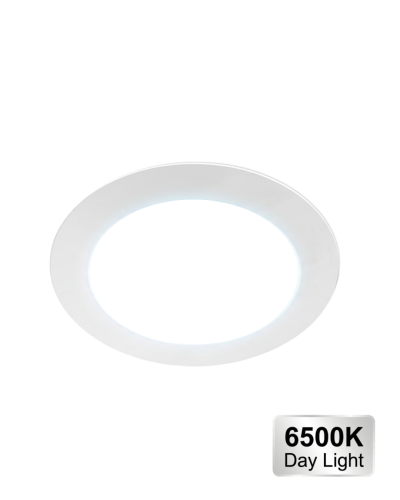 โคมดาวไลท์-พาแนลกลม 18w / DL/ SLP-6-SATURN-W-18W65K