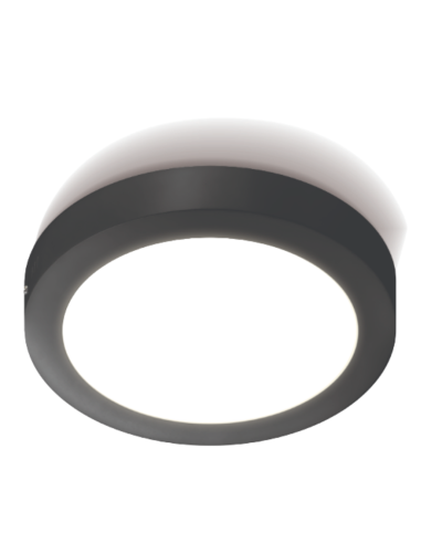 โคมติดลอย ทรงกลม ขอบดำ 18W / WW / SLP-3-SATURN-B-SM-1830K