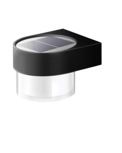 โคมไฟติดผนังโซล่าเซลล์ทรงมน /ภายนอก/ SLP-10-SOLARWALL 2W-2CT-RPC