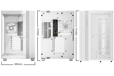 (โปรลดพิเศษ) CASE BE QUIET LIGHT BASE 600 LX WHITE