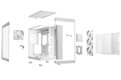 (โปรลดพิเศษ) CASE BE QUIET LIGHT BASE 600 LX WHITE