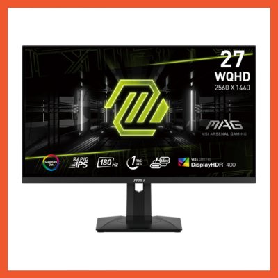 MONITOR MSI MAG 274QRF QD E2 - 27" RAPID IPS 2K 180Hz MONITOR MSI MAG 274QRF QD E2 - 27" RAPID IPS 2K 180Hz