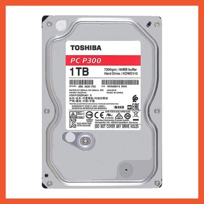 HDD (ฮาร์ดดิสก์) TOSHIBA 1TB 7200RPM 64MB P300