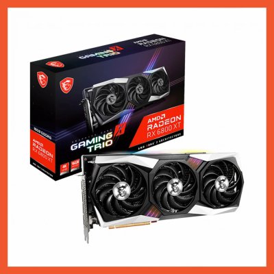 การ์ดจอ MSI RADEON RX 6800 XT GAMING X TRIO 16GB GDDR6