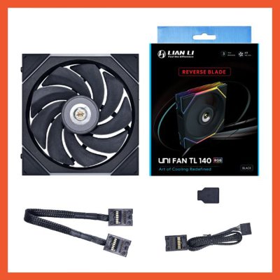 Lian Li UNI FAN CASE TL140 Reverse Blade Pack 1