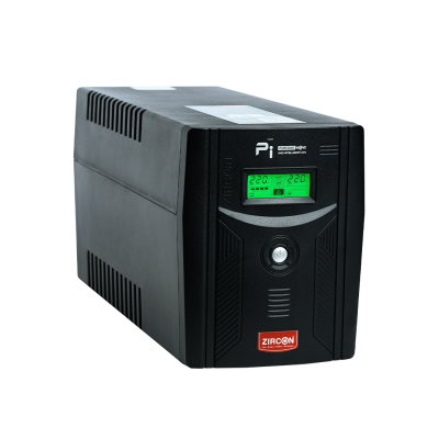 UPS (เครื่องสำรองไฟ) ZIRCON Pi-2000VA 1400W