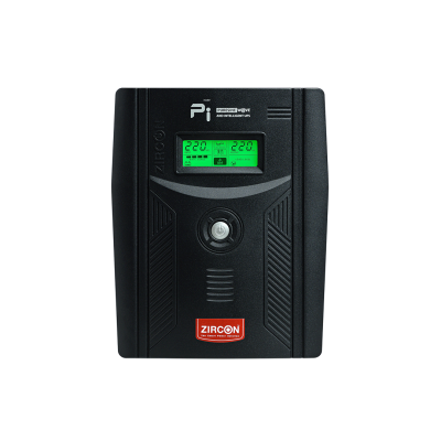 UPS (เครื่องสำรองไฟ) ZIRCON Pi-2000VA 1400W