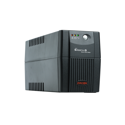 UPS (เครื่องสำรองไฟ) ZIRCON SMOOTH-G 1000VA 500W