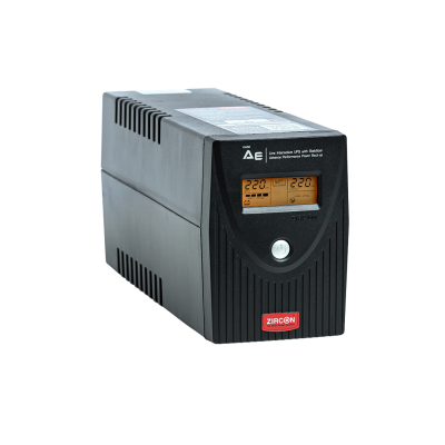 UPS (เครื่องสำรองไฟ) ZIRCON INTERACTIVE AE 1000VA 550W